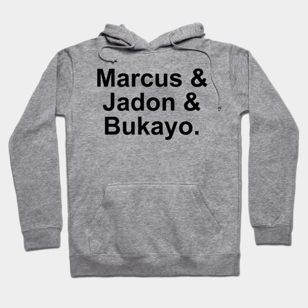 Marcus & Jadon & Bukayo England Heroes Hoodie by Hevding